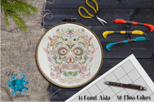 Counted Cross Stitch Sugar Skull: A Fresh Take on a Timeless Craft