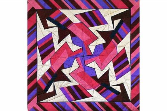 Fractures Designer Pinwheel Patchwork Quilt Pattern: The Art of the Tessellated Triangle