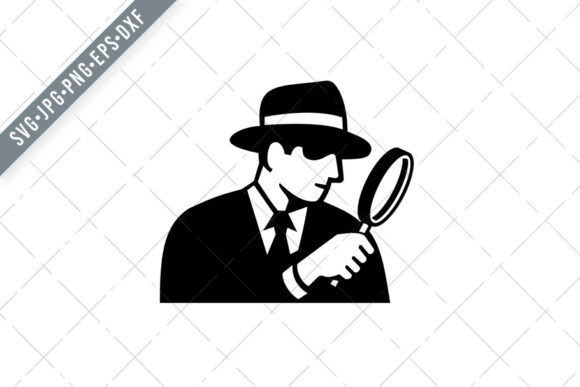How a Private Eye Detective Inspector SVG Brings Retro Charm to Modern Craft Projects