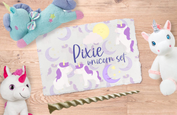 Pixie Unicorn Set for Creative Projects