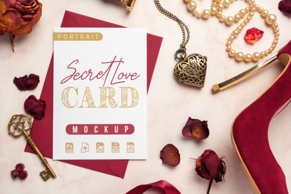Secret Love Card Mockup: A Practical Evaluation for Designers
