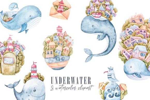 Watercolor Cute Sea Animals Clipart: A Strategic Resource for Creators and Entrepreneurs