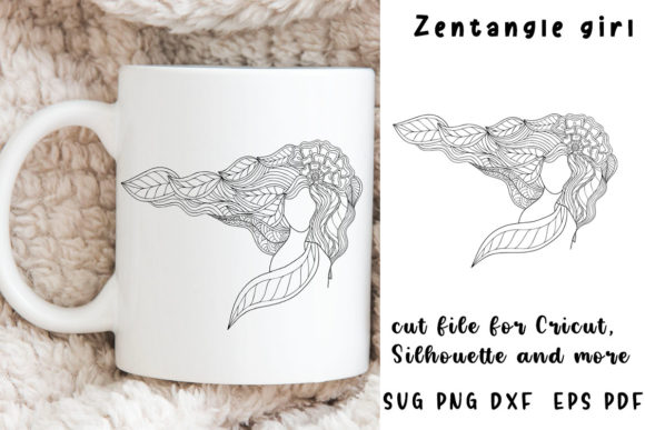 Zentangle Girl Mandala: A Strategic Asset for Design, Branding, and Creative Work